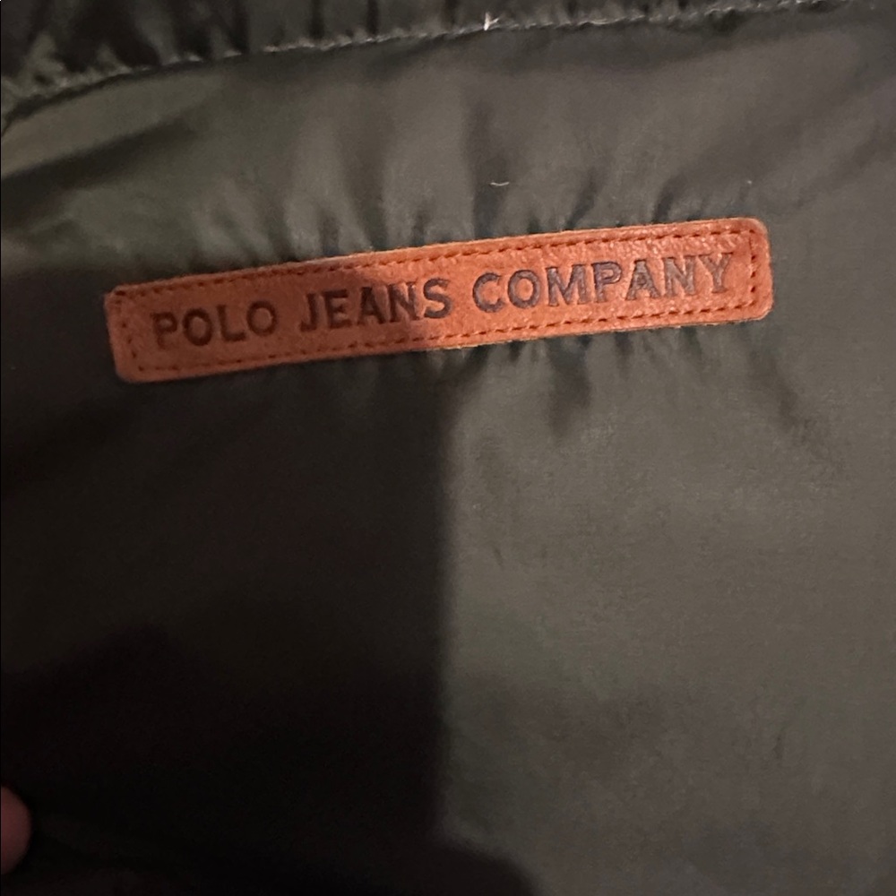 Polo Ralph Lauren Olive Puffer Vest - Picture 4 of 6